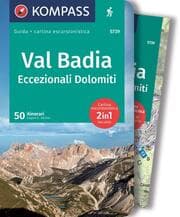 Cover von KOMPASS guida escursionistica Val Badia, Eccezionali Dolomiti, 50 itinerari