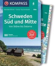Cover von KOMPASS Wanderführer Schweden Süd und Mitte, Von Skåne bis Dalarna, 80 Touren mit Extra-Tourenkarte