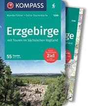 Cover von KOMPASS Wanderführer Erzgebirge, 55 Touren mit Extra-Tourenkarte
