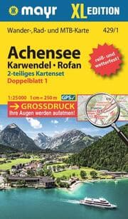 Cover von Mayr Wanderkarte Achensee, Karwendel, Rofan XL (2-Karten-Set) 1:25.000