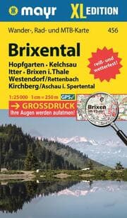 Cover von Mayr Wanderkarte Brixental XL 1:25.000