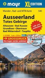 Cover von Mayr Wanderkarte Ausseerland, Totes Gebirge XL 1:25.000