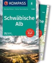 Cover von KOMPASS Wanderführer Schwäbische Alb, 75 Touren mit Extra-Tourenkarte