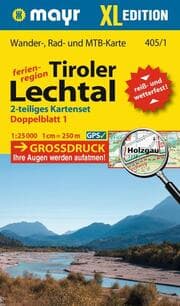 Cover von Mayr Wanderkarte Tiroler Lechtal XL (2-Karten-Set) 1:25.000