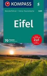 Cover von KOMPASS Wanderführer Eifel, 70 Touren mit Extra-Tourenkarte