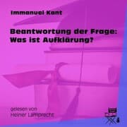 Cover von Beantwortung der Frage: Was ist Aufklärung?