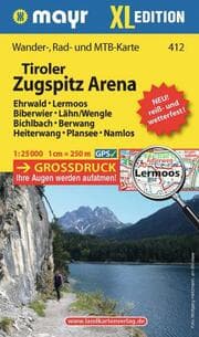 Cover von Tiroler Zugspitz Arena XL, Ehrwald, Lermoos, Biberwier, Lähn/Wengle, Bichlbach, Berwang, Heiterwang, Plansee, Namlos