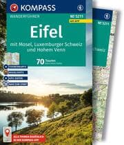 Cover von KOMPASS Wanderführer Eifel mit Mosel, Luxemburger Schweiz und Hohem Venn, 70 Touren mit Extra-Tourenkarte