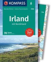 Cover von KOMPASS Wanderführer Irland mit Nordirland, 70 Touren mit Extra-Tourenkarte