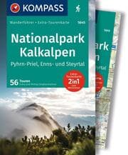 Cover von KOMPASS Wanderführer Nationalpark Kalkalpen - Pyhrn-Priel, Enns- und Steyrtal, 56 Touren mit Extra-Tourenkarte