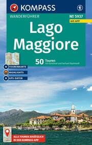 Cover von KOMPASS Wanderführer Lago Maggiore, 50 Touren mit Extra-Tourenkarte