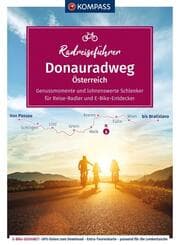 Cover von KOMPASS Radreiseführer Donauradweg Österreich