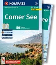 Cover von KOMPASS Wanderführer Comer See, 50 Touren mit Extra-Tourenkarte