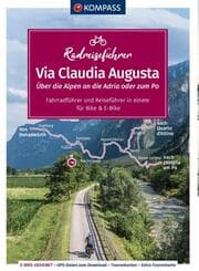 Cover von KOMPASS Radreiseführer Via Claudia Augusta