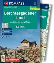 Cover von KOMPASS Wanderführer Berchtesgadener Land und Steinernes Meer, 55 Touren mit Extra-Tourenkarte
