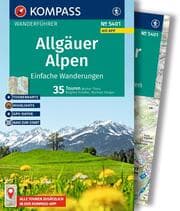 Cover von KOMPASS Wanderführer Allgäuer Alpen, einfache Wanderungen, 35 Touren mit Extra-Tourenkarte
