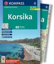 Cover von KOMPASS Wanderführer Korsika, 80 Touren mit Extra-Tourenkarte