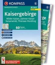 Cover von KOMPASS Wanderführer Kaisergebirge, Wilder Kaiser, Zahmer Kaiser, Kaiserwinkl, Thiersee-Pendling, 60 Touren mit Extra-Tourenkarte