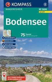 Cover von KOMPASS Wanderführer Bodensee, 75 Touren mit Extra-Tourenkarte