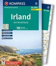 Cover von KOMPASS Wanderführer Irland mit Nordirland, 70 Touren mit Extra-Tourenkarte