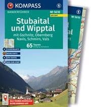 Cover von KOMPASS Wanderführer Stubaital und Wipptal mit Gschnitz, Obernberg, Navis, Schmirn, Vals, 65 Touren mit Extra-Tourenkarte