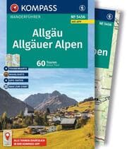 Cover von KOMPASS Wanderführer Allgäu, Allgäuer Alpen, 60 Touren mit Extra-Tourenkarte