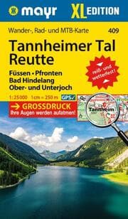 Cover von Mayr Wanderkarte Tannheimer Tal, Reutte