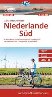 Cover von BVA ADFC Radtourenkarte Niederlande Süd, mit Knotenpunkten 1:150.000