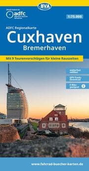 Cover von BVA ADFC Regionalkarte Cuxhaven Bremerhaven 1:75.000