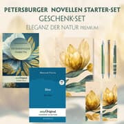 Cover von Petersburger Novellen Starter-Paket Geschenkset - 2 Bücher (mit Audio-Online) + Eleganz der Natur Schreibset Premium