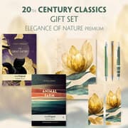 Cover von 20th Century Classics Books-Set (with audio-online) Readable Classics Geschenkset + Eleganz der Natur Schreibset Premium
