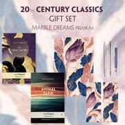 Cover von 20th Century Classics Books-Set (with audio-online) Readable Classics Geschenkset + Marmorträume Schreibset Premium