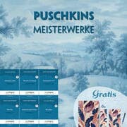 Cover von Puschkins Meisterwerke (6 Bücher + Audio-Online + exklusive Extras) - Frank-Lesemethode