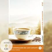Cover von La Conspiración del Café Cantante - Spanische Krimi-Lektüre A1-A2 (+ Audio-CD)