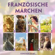 Cover von 8 Französische Märchen (8 Bücher + Audio-Online) - Frank-Lesemethode - Kommentierte zweisprachige Ausgabe Französisch-Deutsch