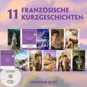 Cover von 11 Französische Kurzgeschichten (11 Bücher + Audio-CDs) - Frank-Lesemethode - Kommentierte zweisprachige Ausgabe Französisch-Deutsch