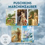 Cover von 5 Puschkins Märchenzauber (5 Bücher + Audio-CDs) - Frank-Lesemethode - Kommentierte zweisprachige Ausgabe Russisch-Deutsch