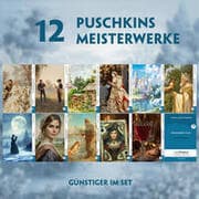 Cover von 12 Puschkins Meisterwerke (12 Bücher + Audio-Online) - Frank-Lesemethode - Kommentierte zweisprachige Ausgabe Russisch-Deutsch