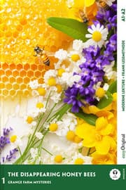Cover von The Disappearing Honey Bees - Englische Krimi-Lektüre A1-A2 (+ Audio-Online)