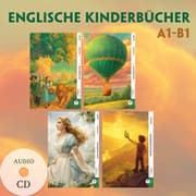 Cover von Englische Kinderbücher A1-B1 (4 Bücher + 4 Audio-CDs)