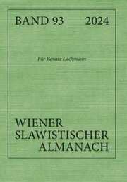 Cover von Wiener Slawistischer Almanach - Band 93/2025