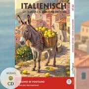Cover von Italienisch lernen mit lustigen Kurzgeschichten (A1-A2) - LAsino di Positano (+ Audio-CD)