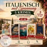 Cover von Italienisch mit Spannung: 5 Krimis A1-A2 (+ 5 Audio-CDs)
