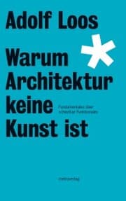 Cover von Warum Architektur keine Kunst ist