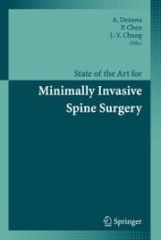 Cover von State of the Art for Minimally Invasive Spine Surgery