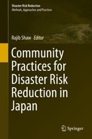 Cover von Community Practices for Disaster Risk Reduction in Japan