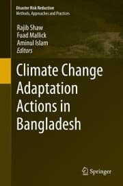 Cover von Climate Change Adaptation Actions in Bangladesh