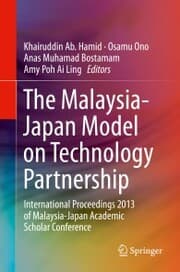 Cover von The Malaysia-Japan Model on Technology Partnership