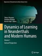 Cover von Dynamics of Learning in Neanderthals and Modern Humans Volume 1