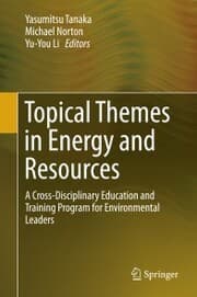 Cover von Topical Themes in Energy and Resources